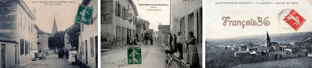 cartes postales Saint-Pierre de Chandieu